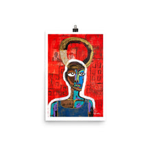 Load image into Gallery viewer, Black and Blue (Matte Paper)
