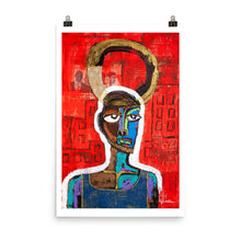 Load image into Gallery viewer, Black and Blue (Matte Paper)