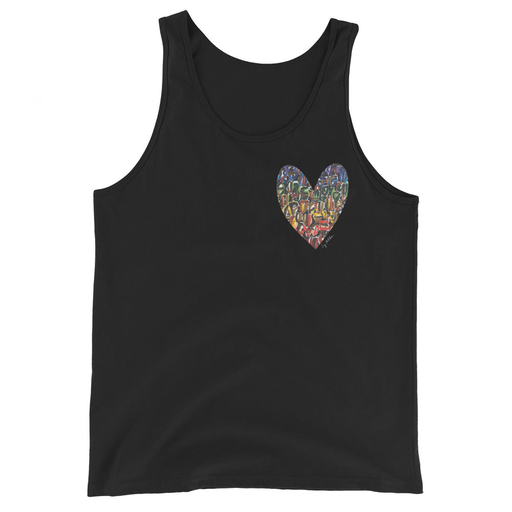 PRIDE (Unisex Black Tank Top)