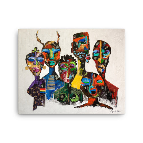 Tribe of Many Colors (Canvas)