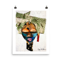 Load image into Gallery viewer, The Green Gele (Matte Paper)