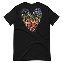 Load image into Gallery viewer, PRIDE (Unisex black t-shirt)