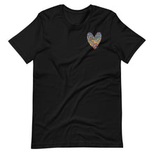 Load image into Gallery viewer, PRIDE (Unisex black t-shirt)