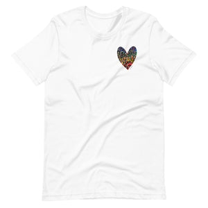 PRIDE (Unisex white t-shirt)